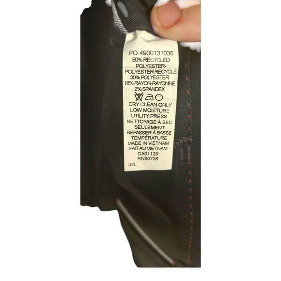 Tommy Hilfiger Men's Navy Essential Lightweight  Blazer Size 42 Long - Picture 6 of 10